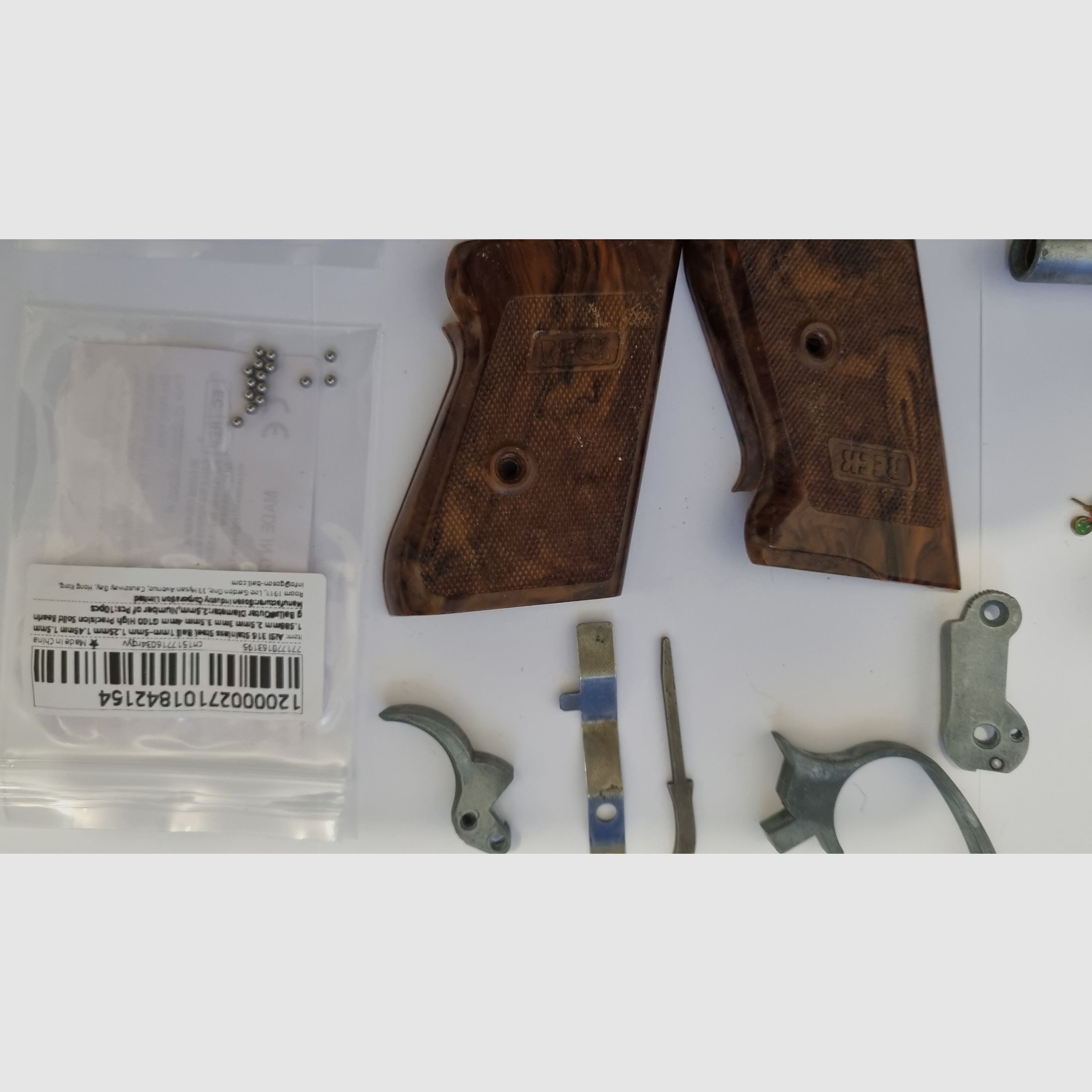 RECK Mod PK kal. 8mm K Siglé GS (schiet ook hagelmunitie) te renoveren en opnieuw te monteren ZONDER MAGAZIJN