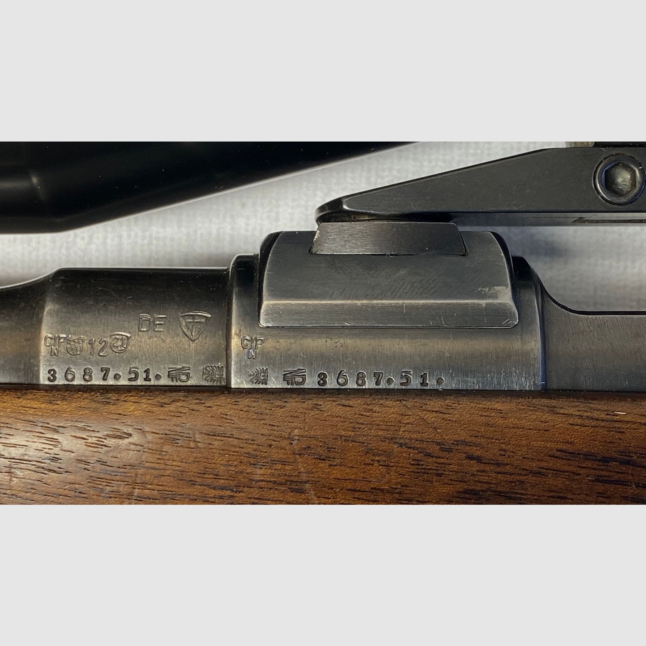 Ferlacher Repetierbüchse 8x57 IS, Repetierer, Repetiergewehr mit Mündungsgewinde für Schalldämpfer, Zielfernrohr 8x56, Neubeschuss 2021