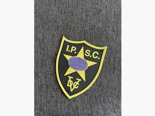 IPSC naszywka z rzepem z tworzywa sztucznego