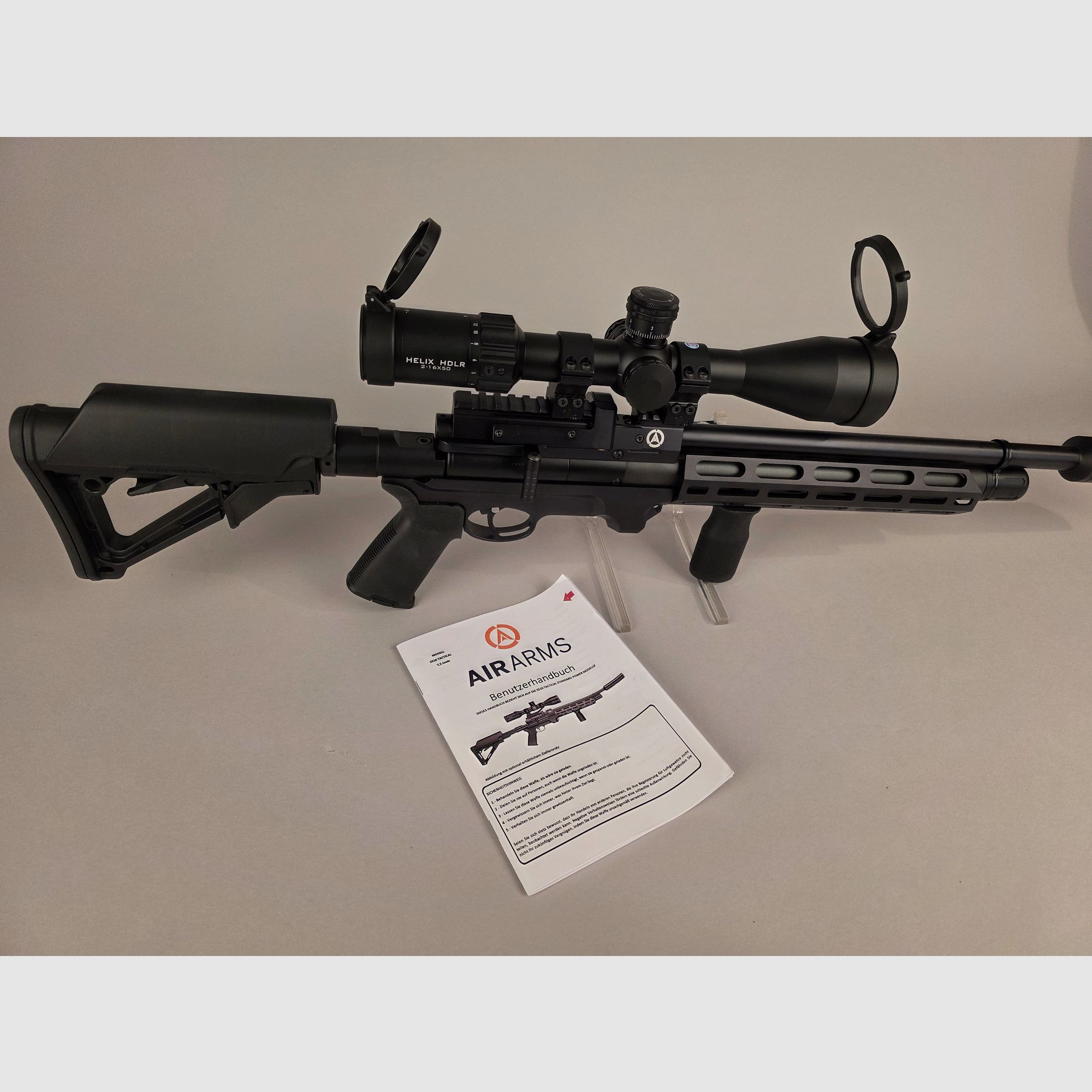 Air Arms S510 Tactical plus Element Optics Helix and accessories in case! Package price!, image 8 of 20