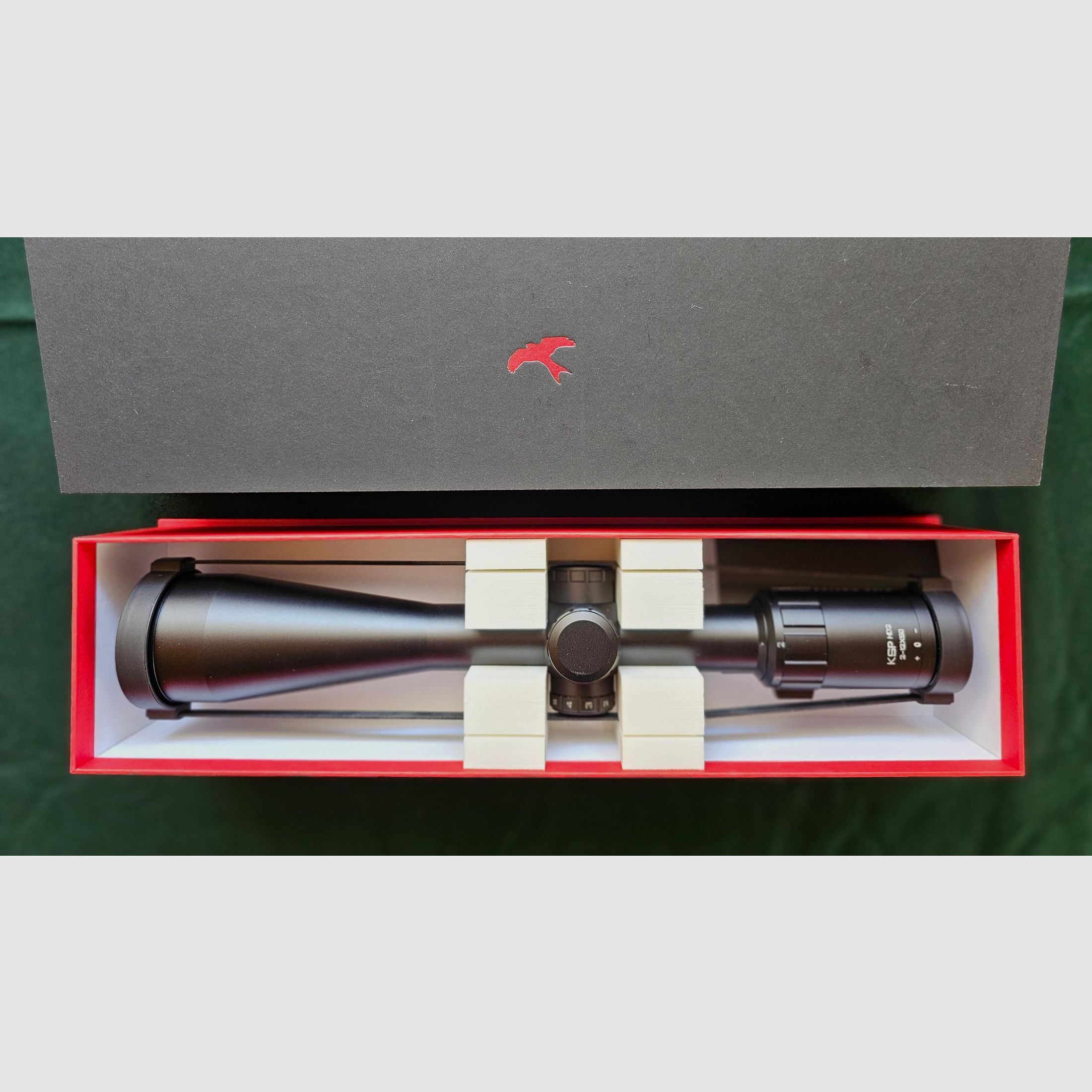 Jagd-ZF "KITE KSP HD 2,  2‑12x50 i" – nowy celownik optyczny / model pokazowy / nigdy nie montowany