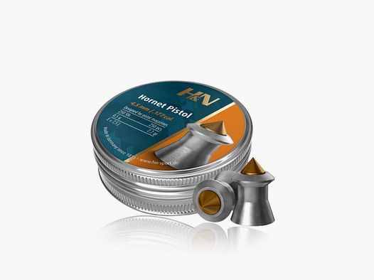 H&N Hornet Pistolet Pointe Lisse 4,5mm / 0,5 g / 250 pcs