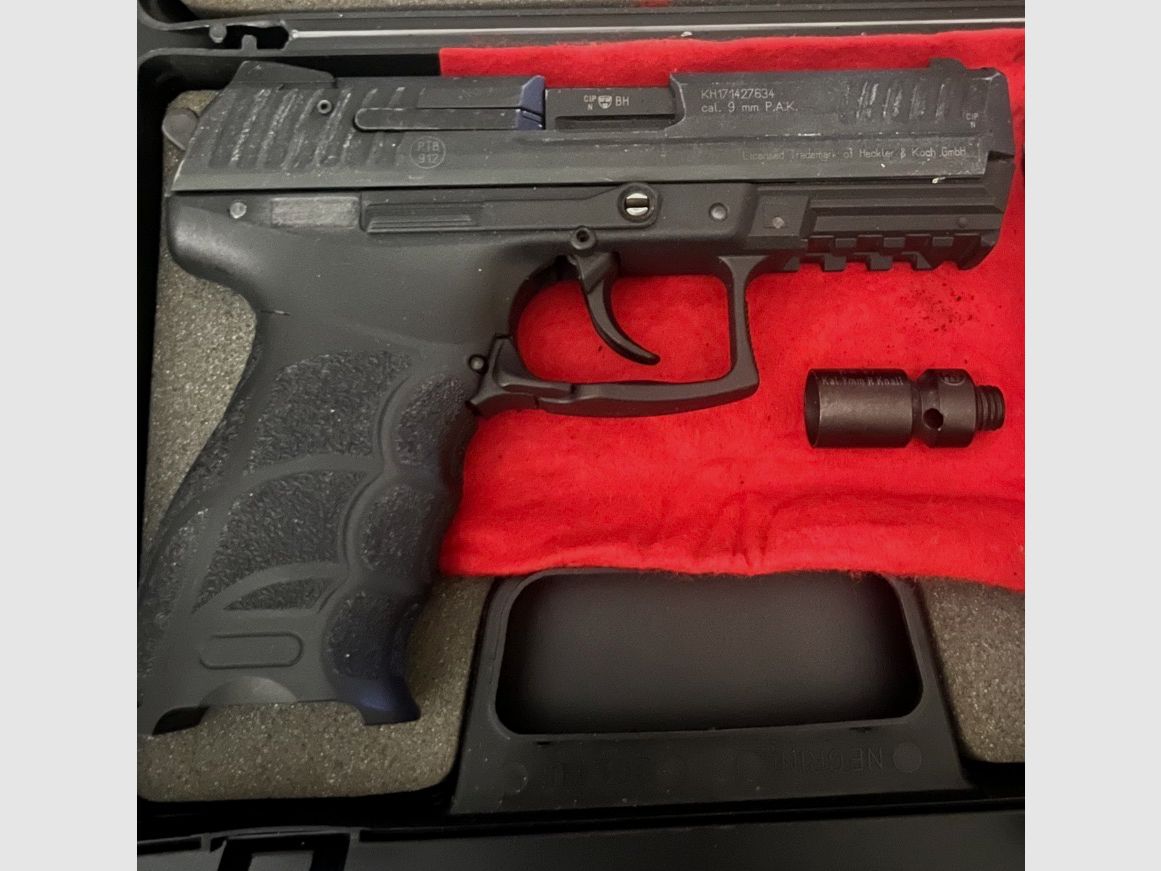 Heckler&Koch P30 - 9 mm Top Zustand -Schreckschuss-