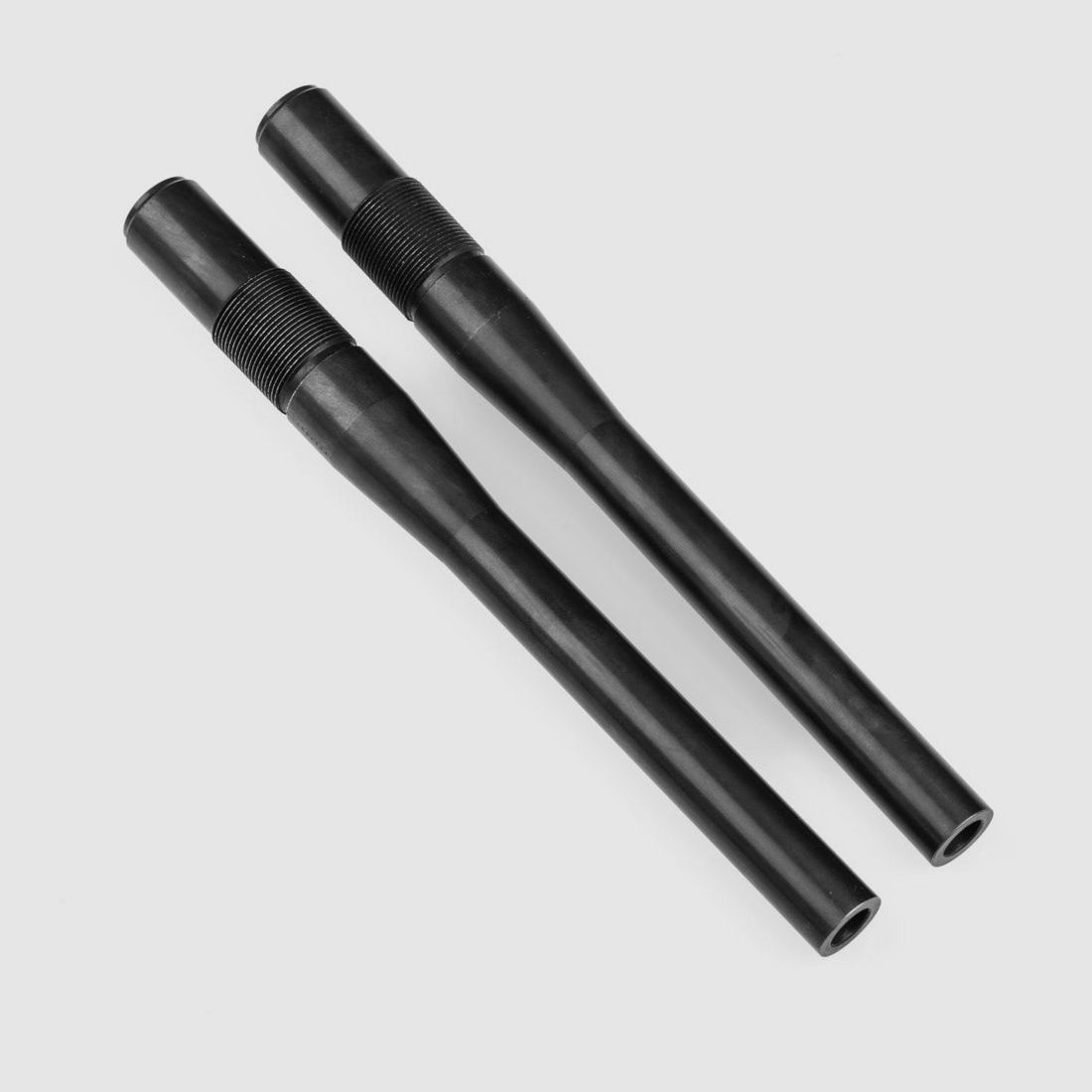 Scuba Ashinger Startbuis - kort | roestvrij staal | zwart | 9mm