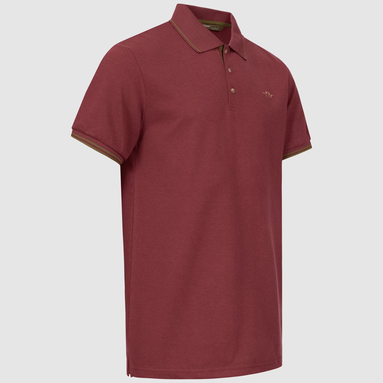 Blaser Herren Polo Shirt 22 bordeaux
