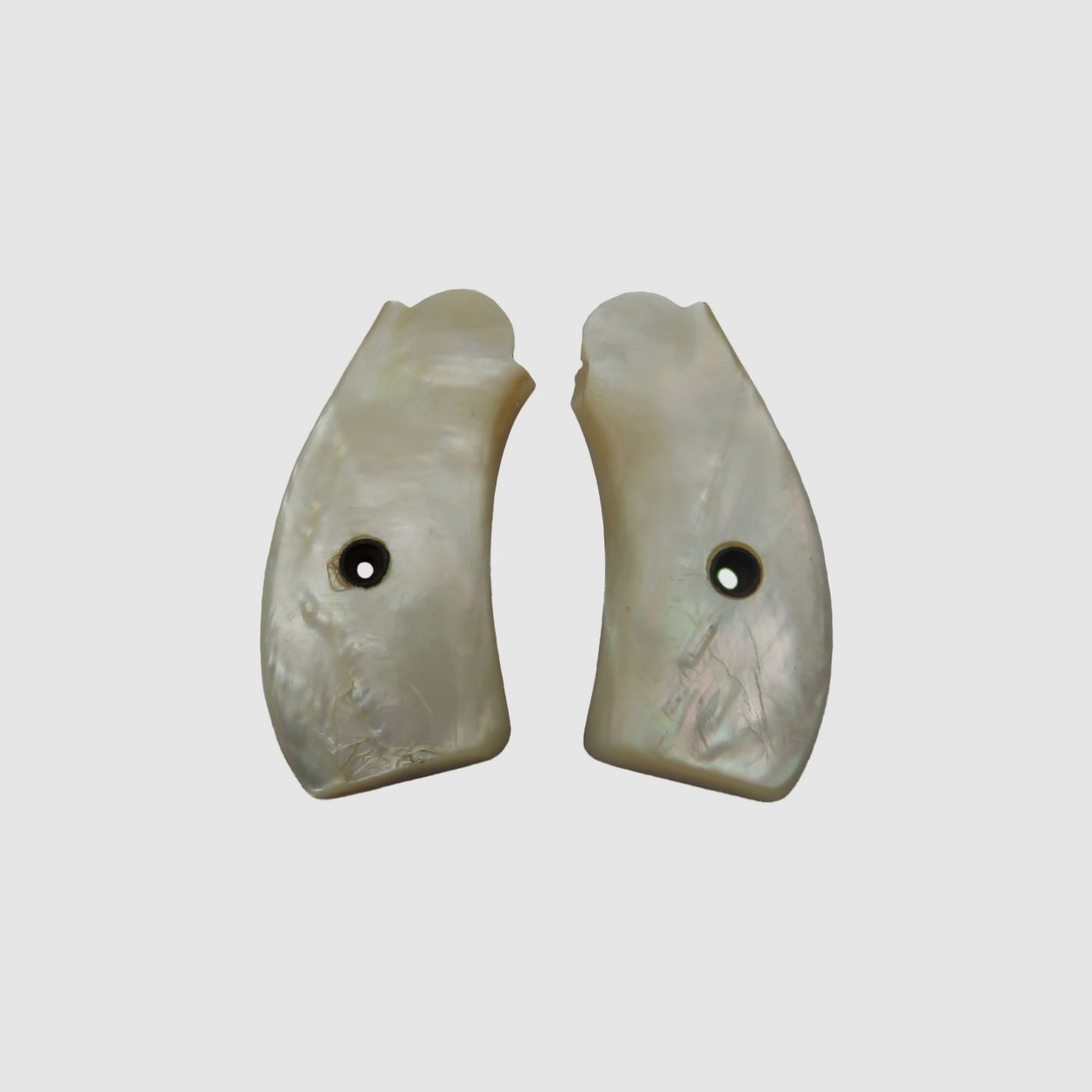 Originele parelmoeren grips voor Beretta-pistool 6,35, afbeelding 1 van 4