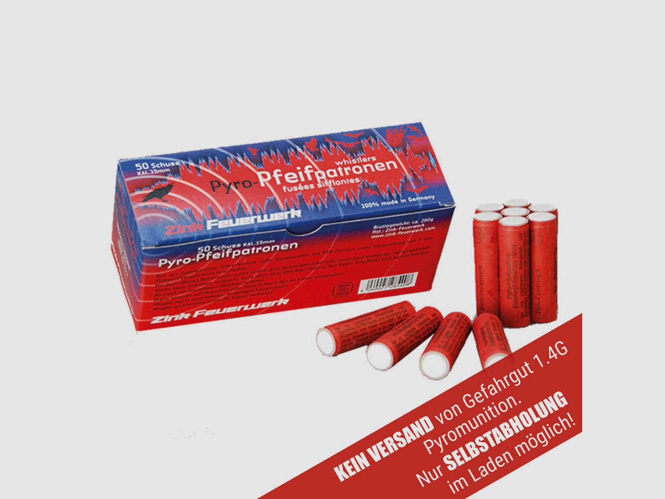 Zinc Zinc cartridge cases