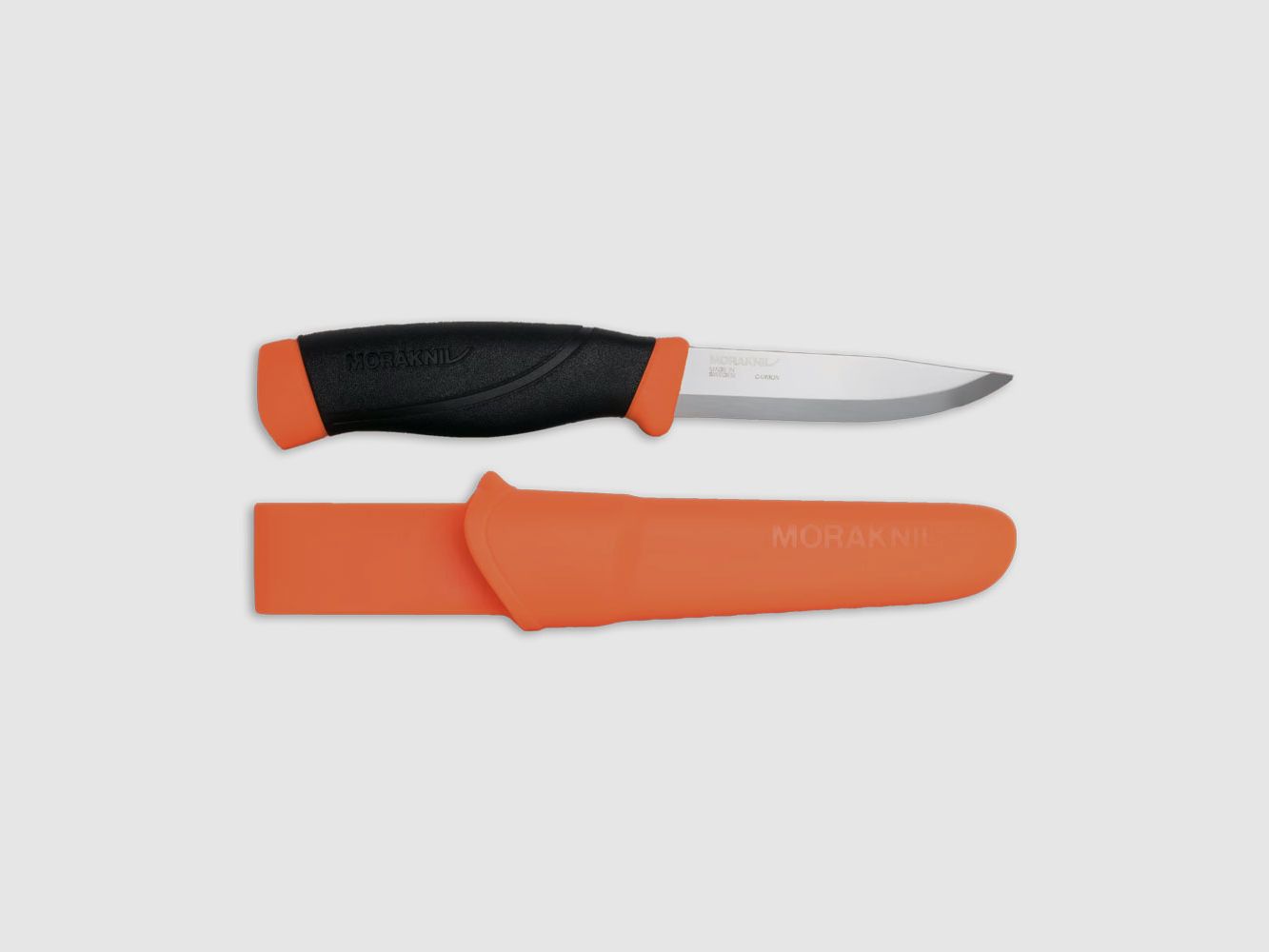 MORA COMPANION NOIR/ORANGE INOX