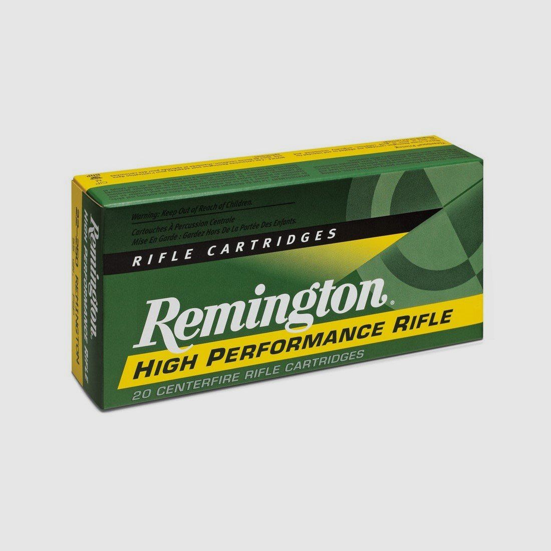 Munition Remington High Performance Cal.222 Rem 50gr, image 1 sur 2
