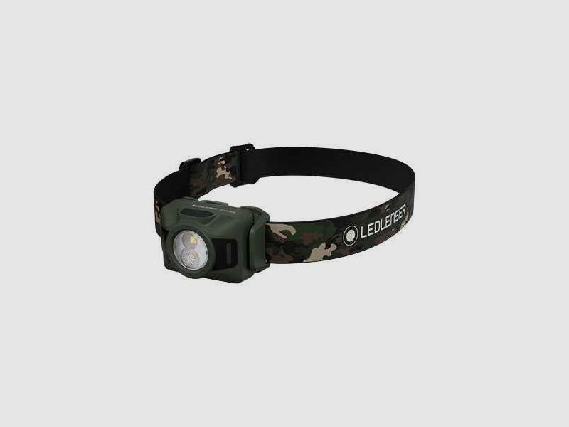 LEDLENSER LÁMPARA FRONTAL HF4R RGB CAMO, imagen 1 de 6