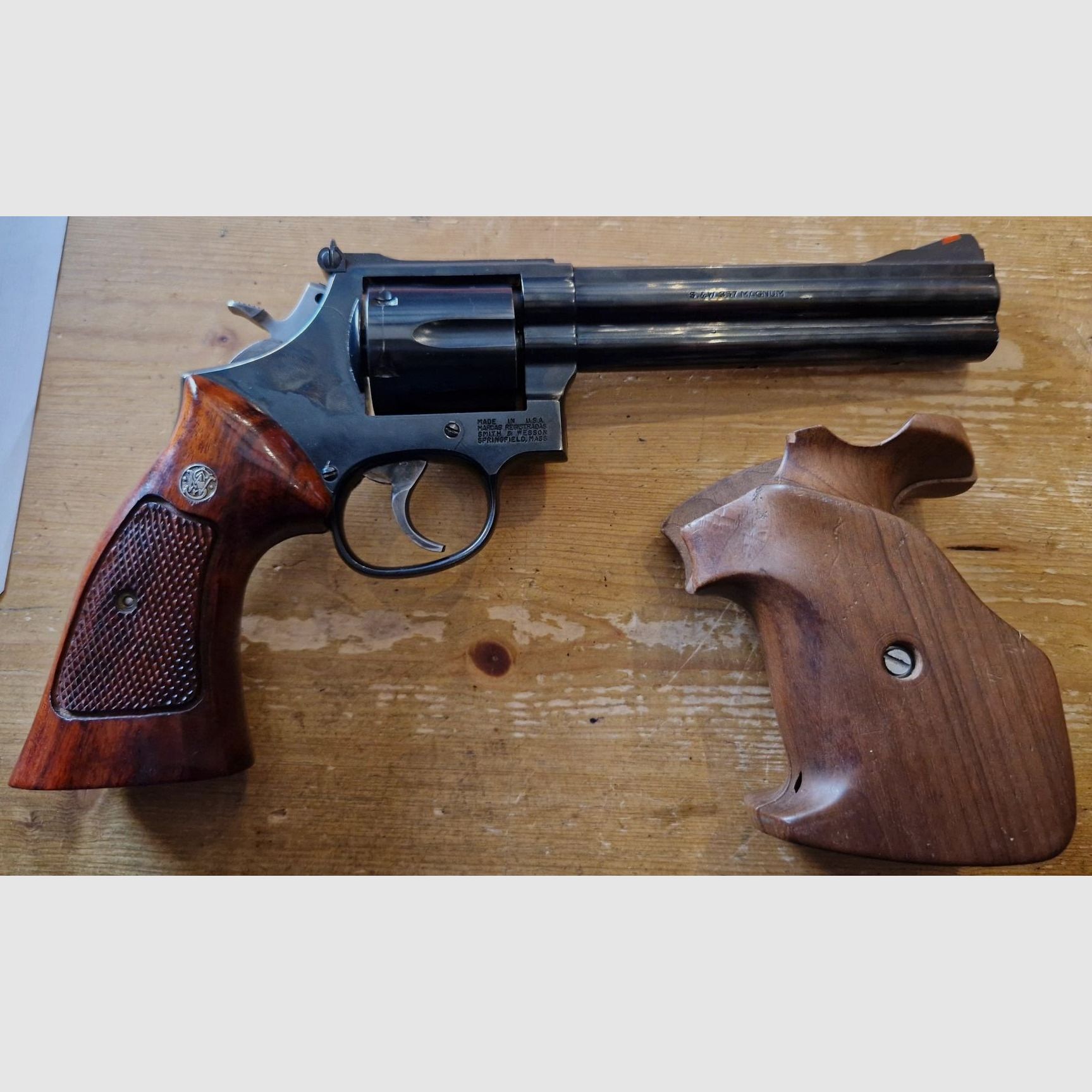 Revolver Smith & Wesson 586-1 in .357 Mag im absoluten Topzustand