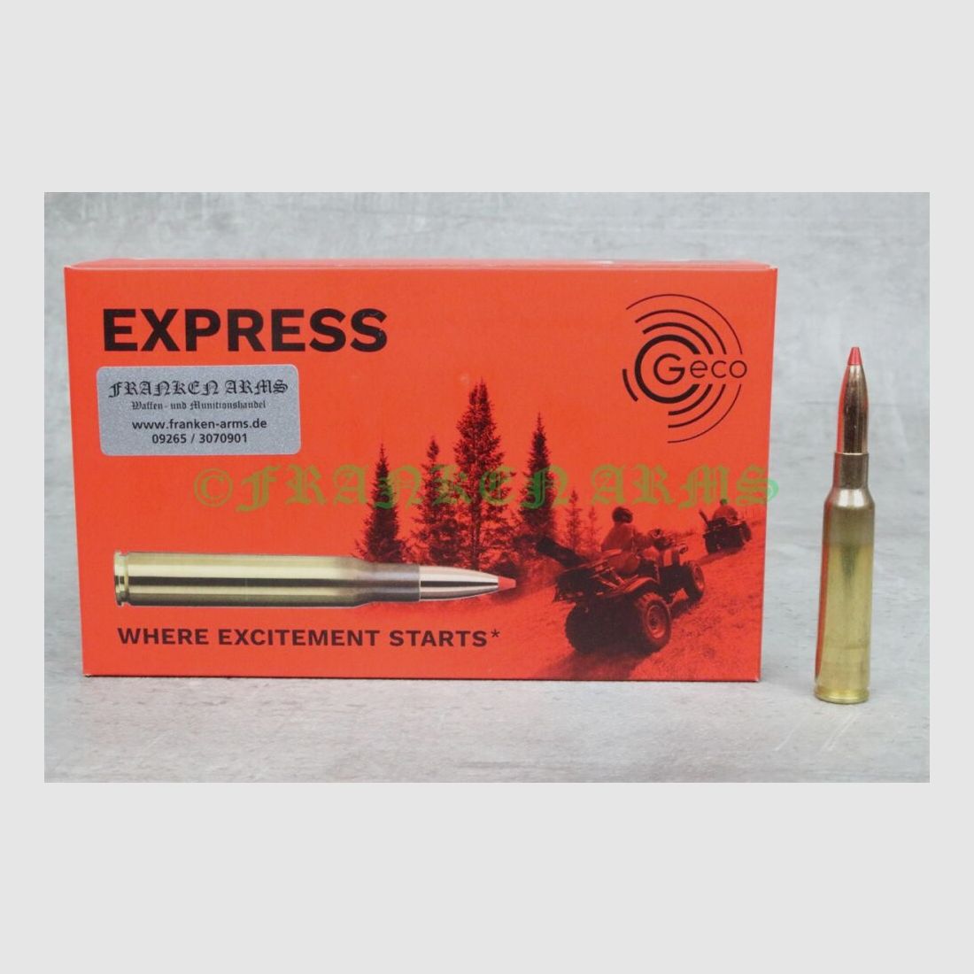 GECO Express 6.5x55 SE 140gr. 9.1g 20 pieces quantity discounts