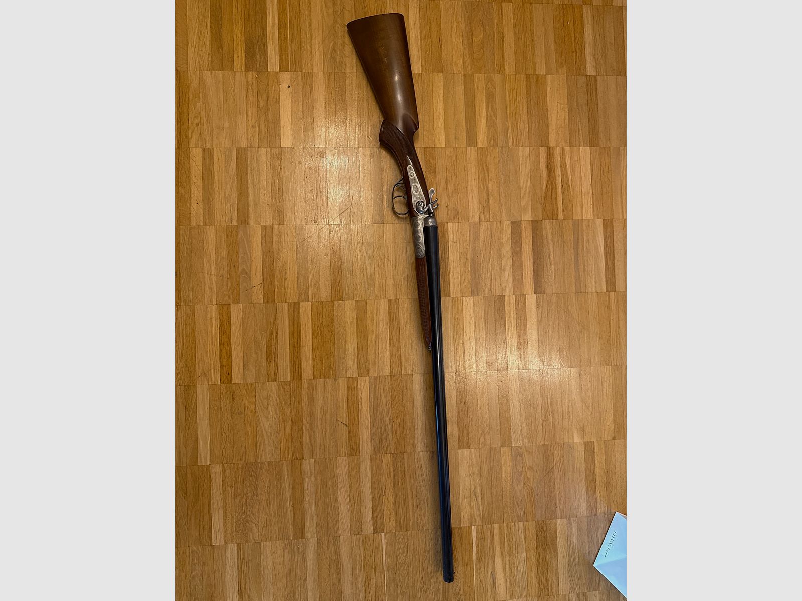 Italian hammer shotgun Antonio Zoli Cal 12/70