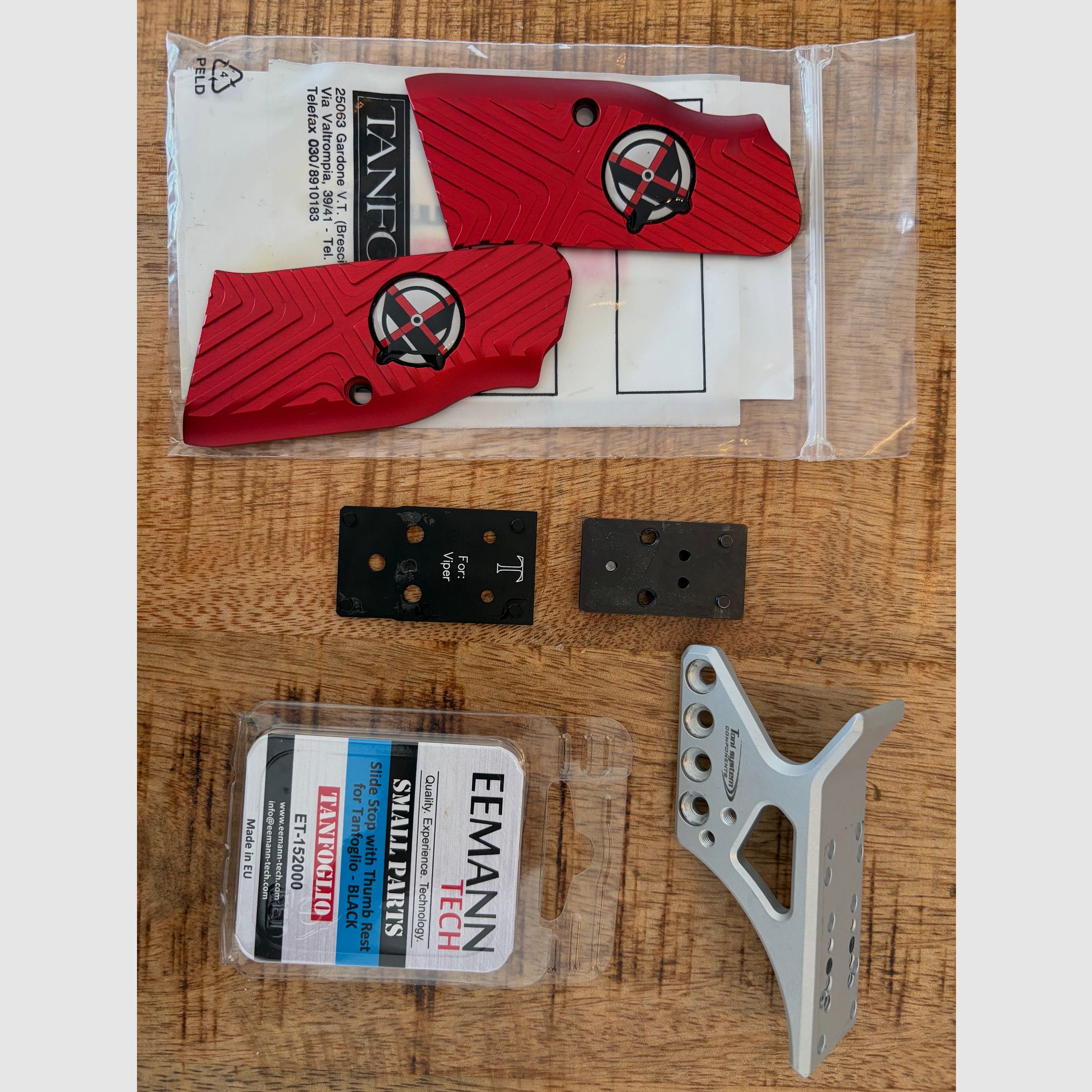 Tanfoglio Gold Match, 9mm, gotowy na optykę, z dużą ilością akcesoriów