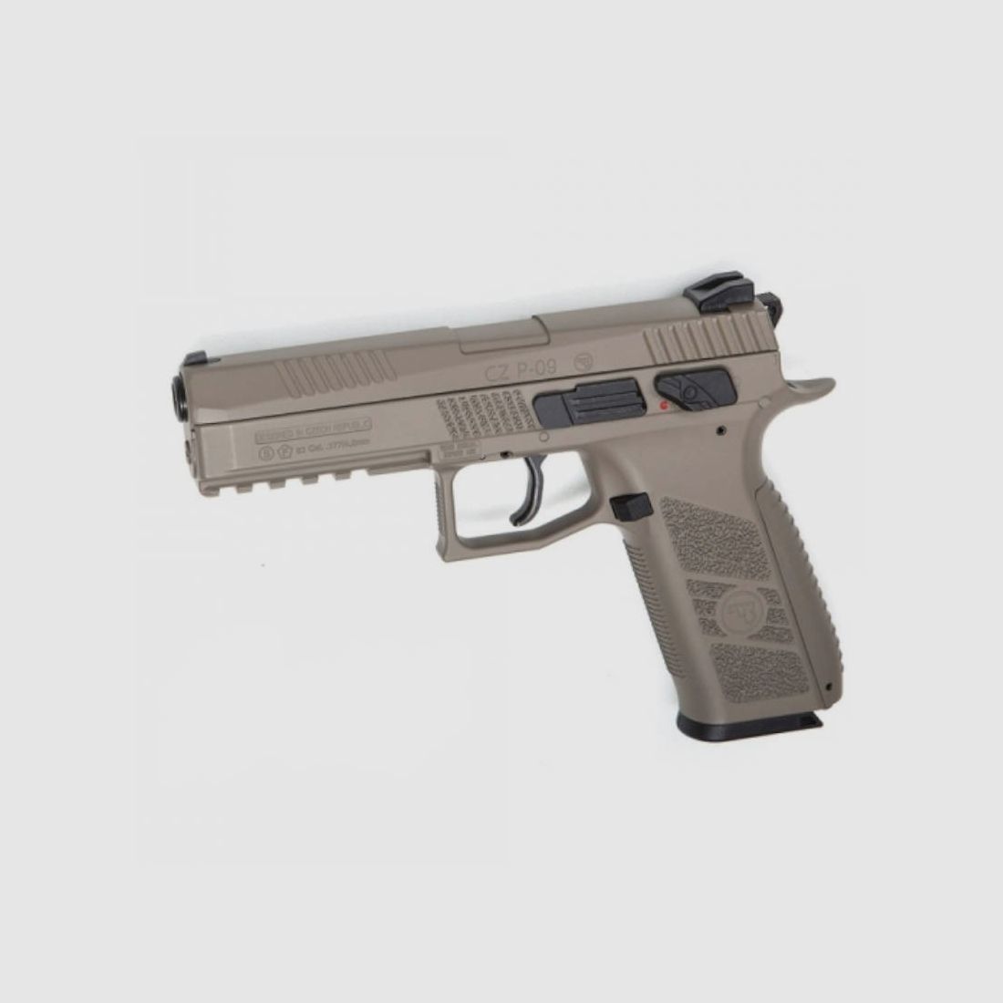 Pistola CZ P-09 Duty FDE Blowback, imagen 2 de 2