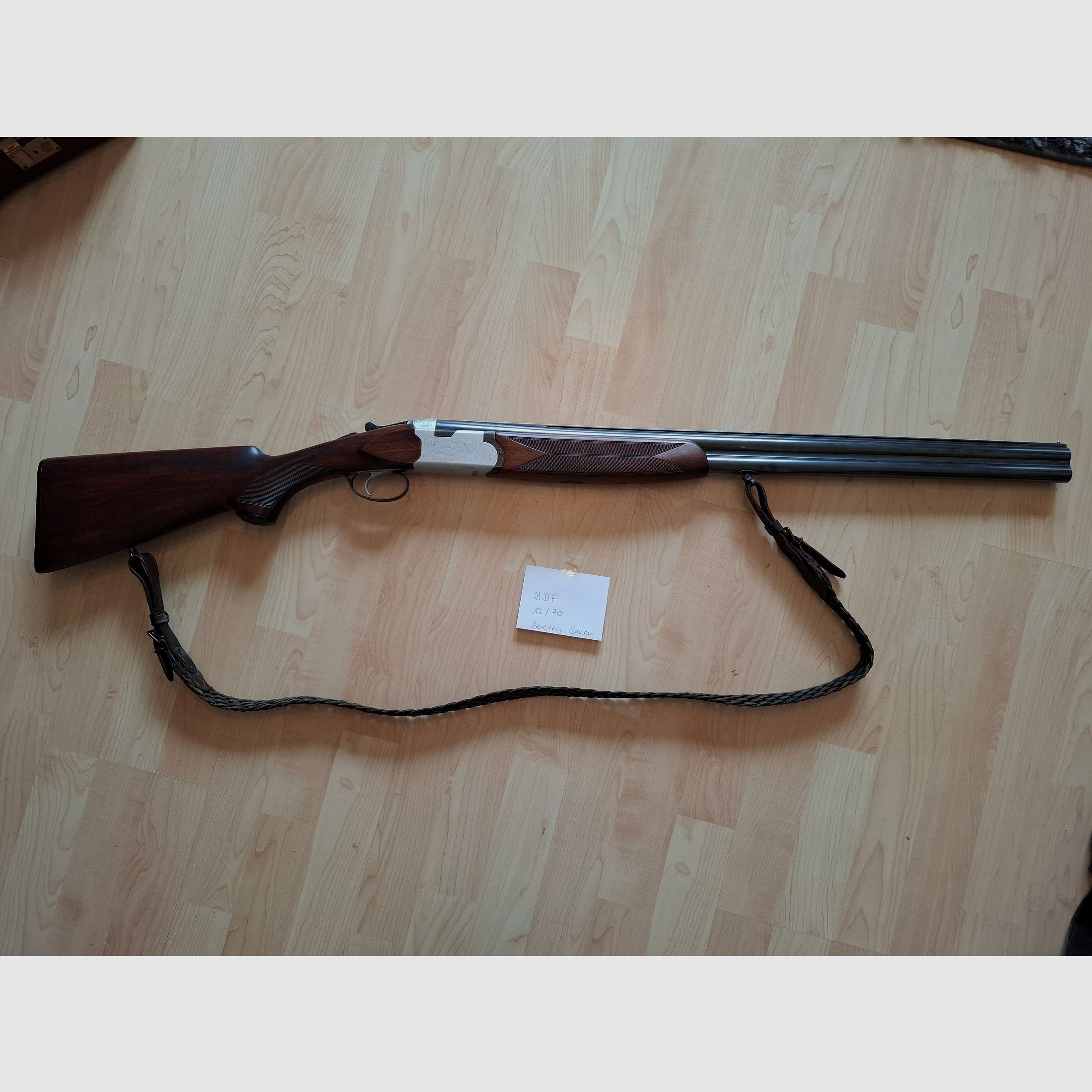 Bockdoppelflinte Beretta Sauer 12/70
