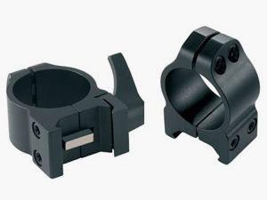 WARNE Quick Detach Ringen 30mm Weaver / Picantinny Extra Hoog (17mm BH)