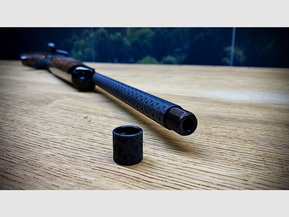 Blaser R8 Custom Grade 2 / HK 10 / Abzug vergoldet / .308 Win / Volltexturierung / TRAUMWAFFE
