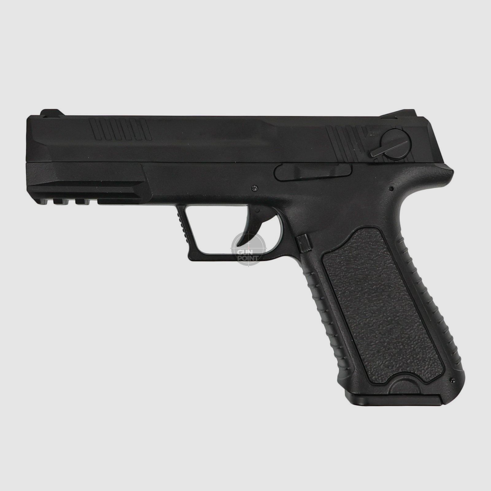 Softair - Pistole - Cyma CM127 AEP mit LiPo und Koffer - ab 14, unter 0,5 Joule