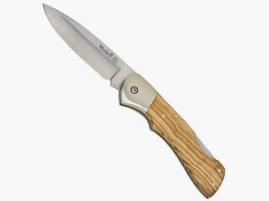 Muela Taschenmesser. Legno d'olivo.