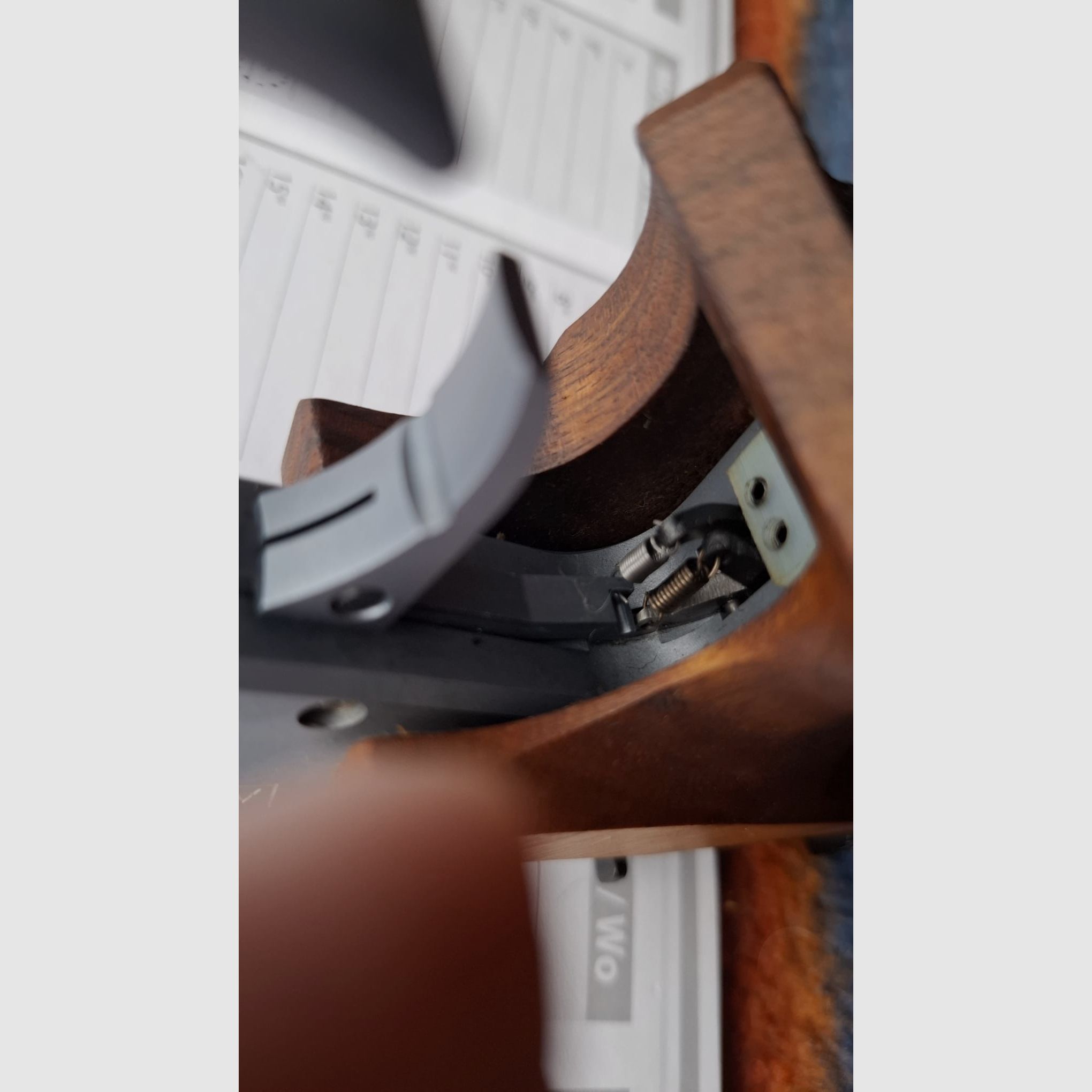 Pistolet à air Anschütz SAM M10 Cal.4,5