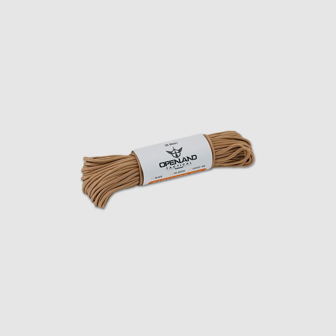 OPENLAND TACTICAL NERG – PARACORD 550 30 METRES 4MM NYLON, image 3 sur 3