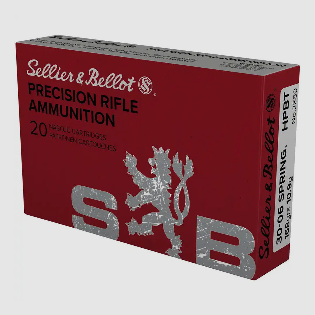 Sellier & Bellot OTM HPBT 10,9g/168grs a 20 .30-06 Spring.