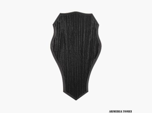 ALCES – SCUDO TROFEO SHIELD BLACK SMALL DEER 33x19cm