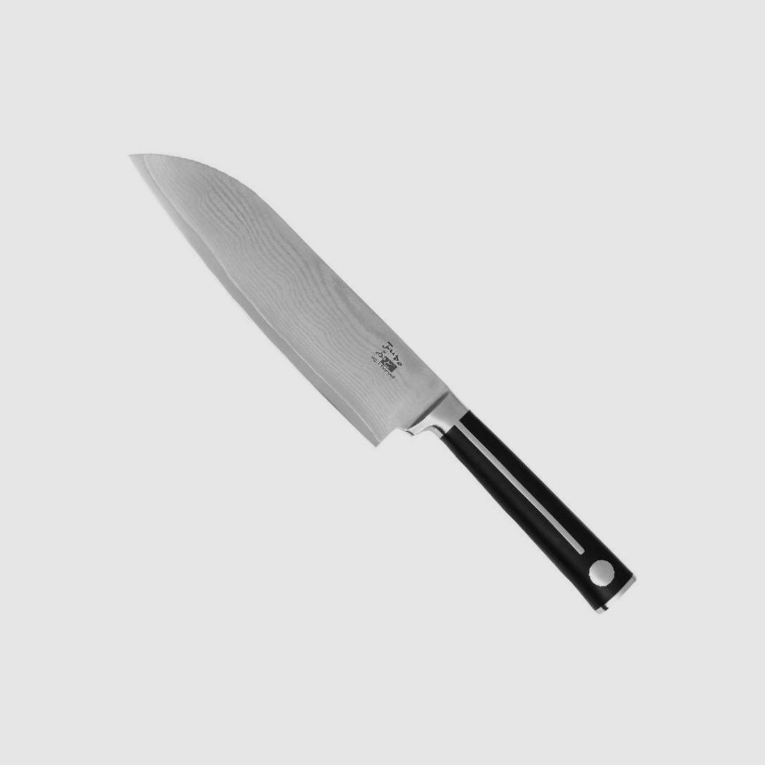 Fudo Santoku, couteau de chef en damas à 33 couches
