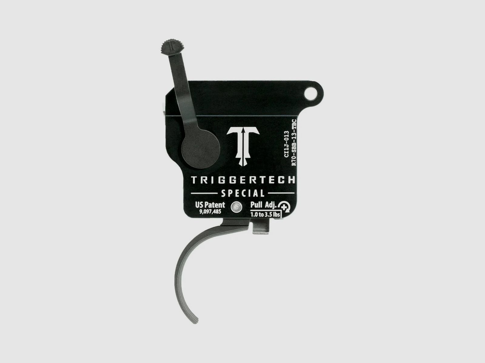 Special met veiligheid 1-3.5lbs gebogen zwart SST Rem700