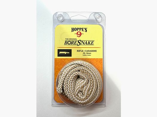 Hoppe's BoreSnake reinigingskoord wapenreiniger kaliber .32 8mm