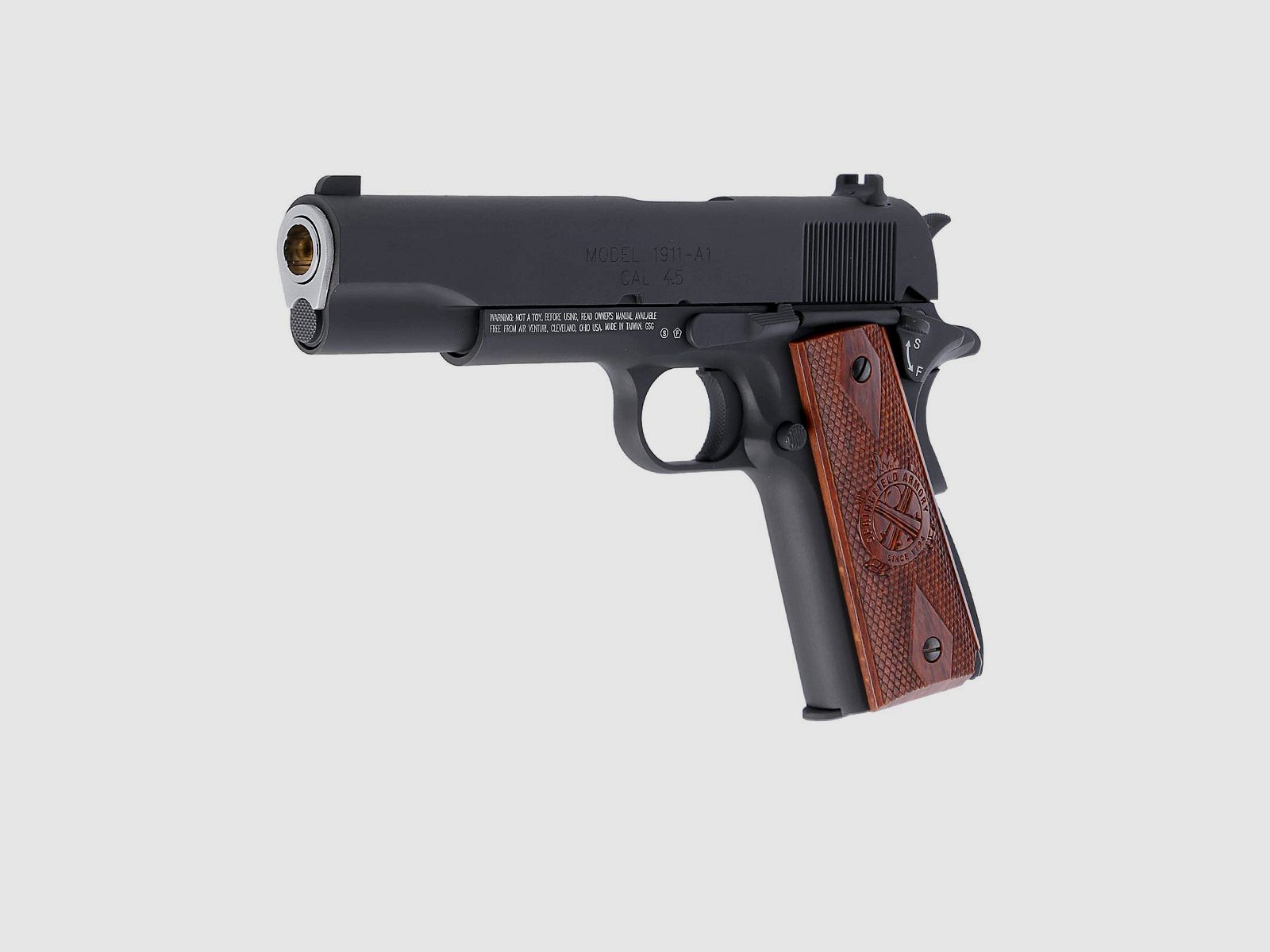 Kofferset Springfield 1911 Vollmetall 4,5 mm BB Blowback Co2-Pistole (P18)