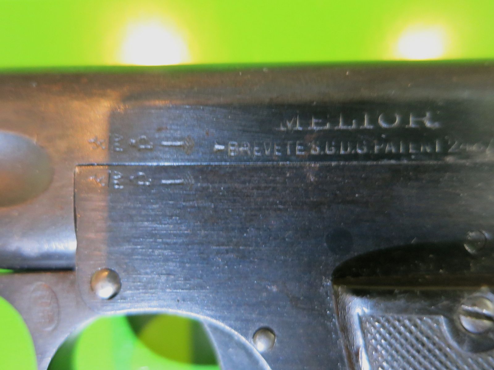 Robar & de Kerckhove, BREVETTE MELIOR M1909, 6,35 BROWNING       #27-