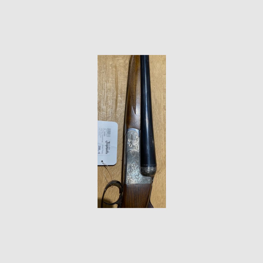 Double-barreled shotgun Kettner, Mod. Rhenus, Cal. 12/70