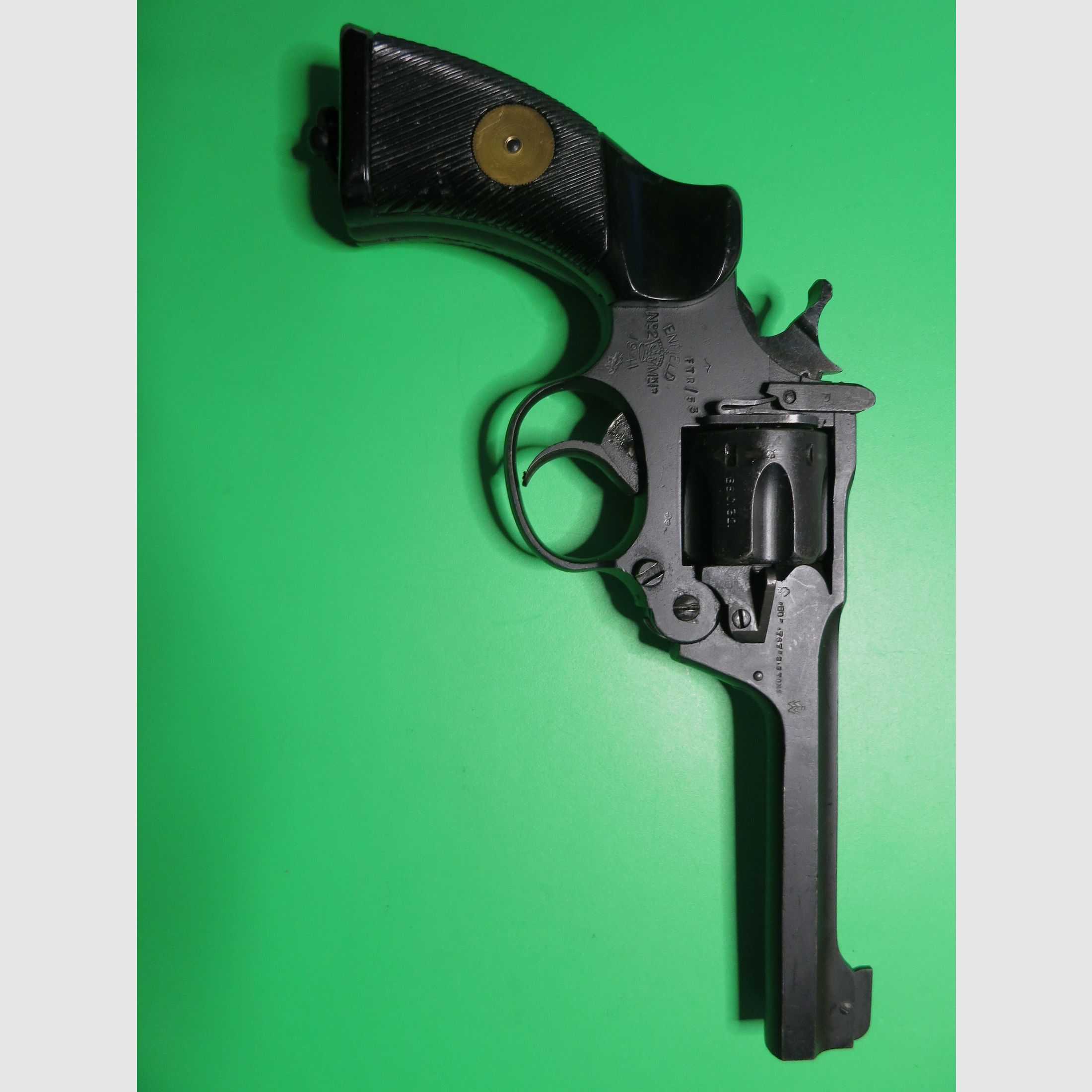 Royal Small Arms Factory (RSAF) Enfield No. 2, Mark I* (Mk I*), .308 British/ .38 S&W, “War Finish”, 1941      #69