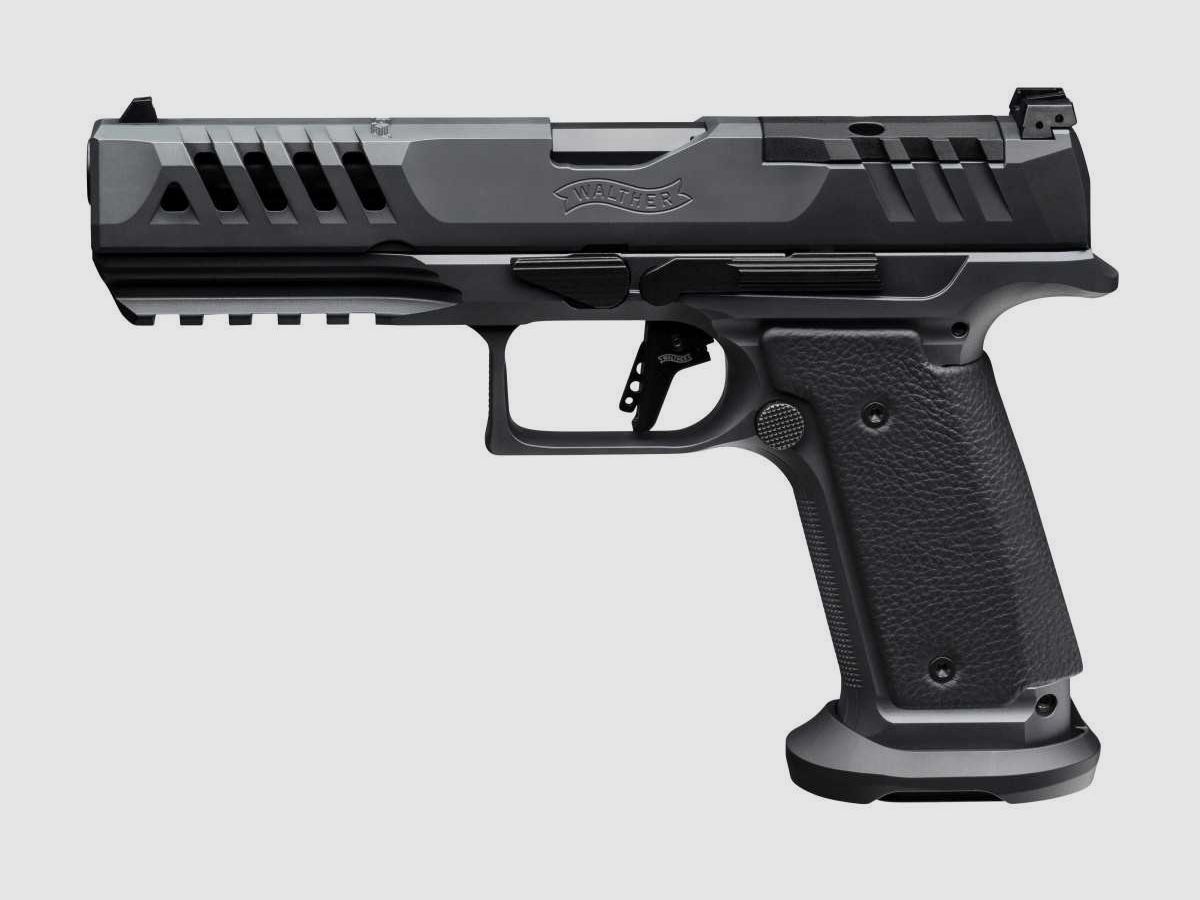 PISTOLET PIST PDP SF MATCH FULL SIZE CAVALIER GREY WALTHER 5'' CAL 9X19, 20 COUPS