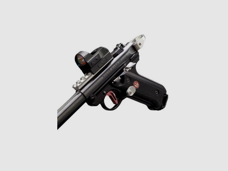 //CORNERSTONE Leva della sicura maggiorata per RUGER MK IV BLACK, immagine 3 di 4