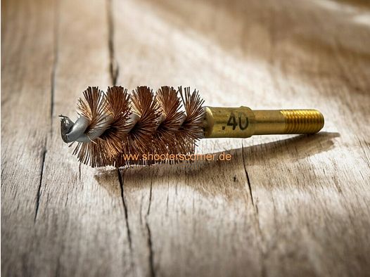 Niebling cleaning brush bronze short cal. 40 short weapon