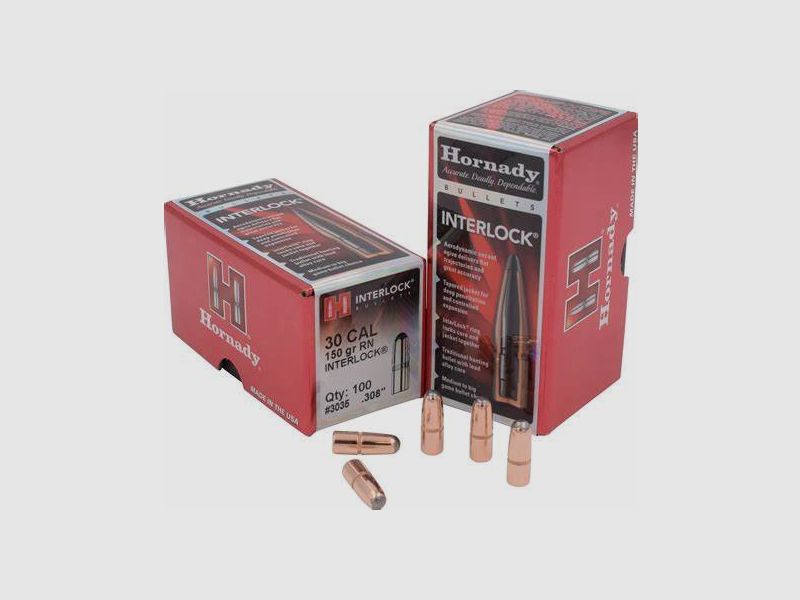 HORNADY 3035 RN INTERLOCK Geschosse