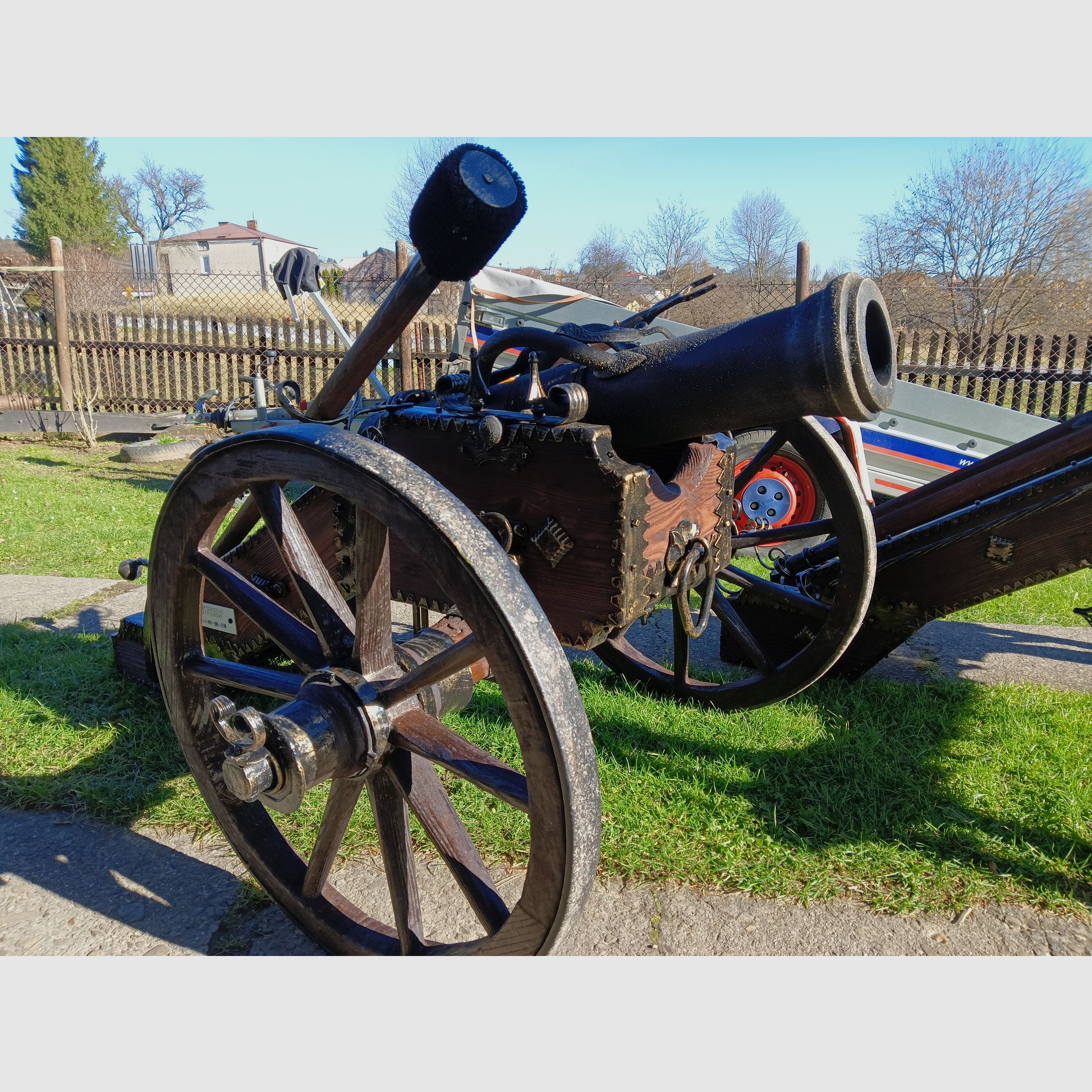 GUN,CANON Verkauf von Gartenkanonen zum Abschießen von Feuerwerks