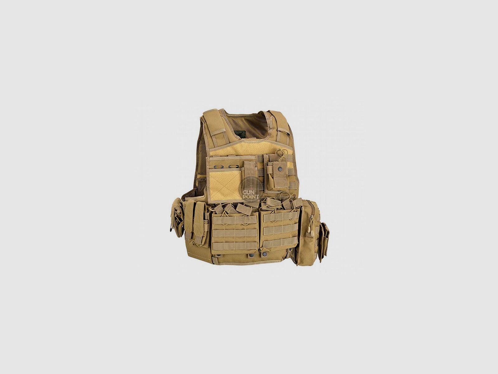 Defcon 5 Body Armor Carrier Set Plattentrger TAN