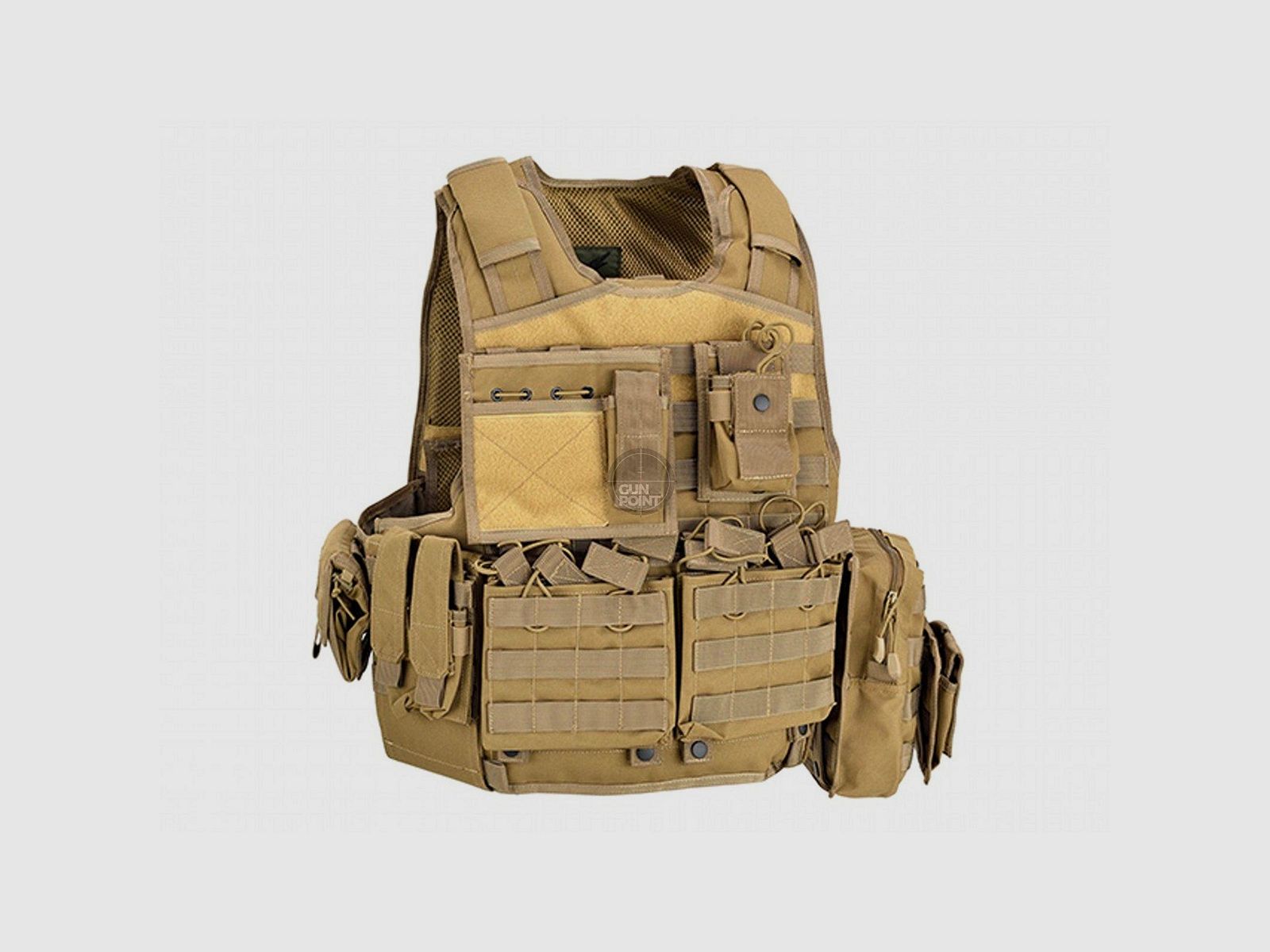 Defcon 5 Body Armor Carrier Set Plattentrger TAN