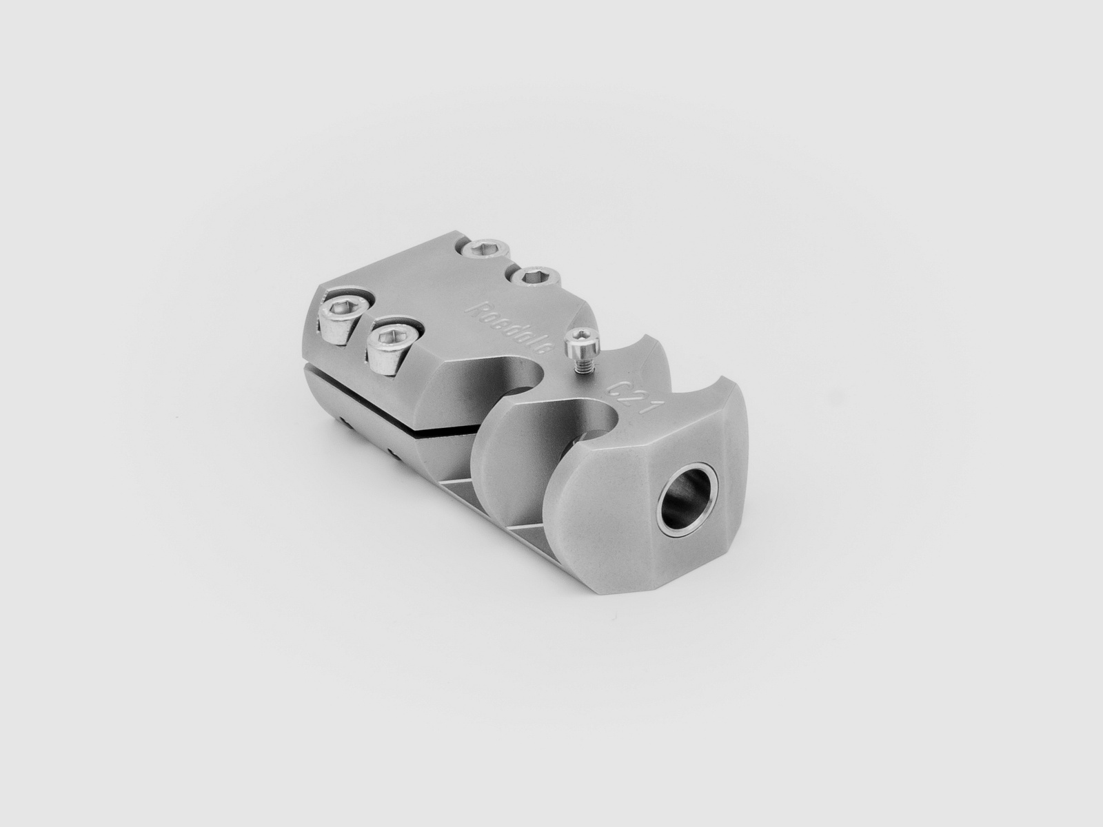 Roedale muzzle brake C21 - stainless steel