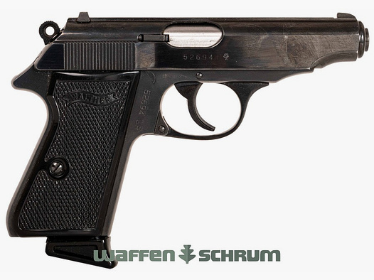 Walther PP .22lr, cargador de repuesto, caja, longitud del cañón: 98 mm
