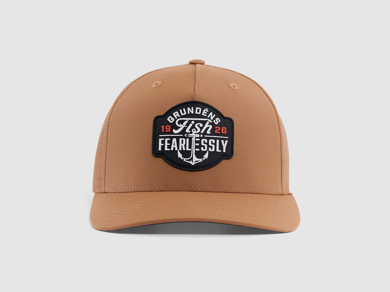 Grundéns Fish Fearlessly Vented Hat Clay