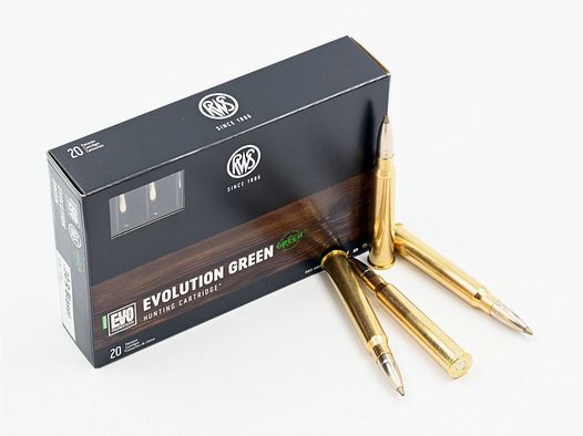RWS Evolution Green, .30R Blaser, 9g/139gr, 20 Stk.
