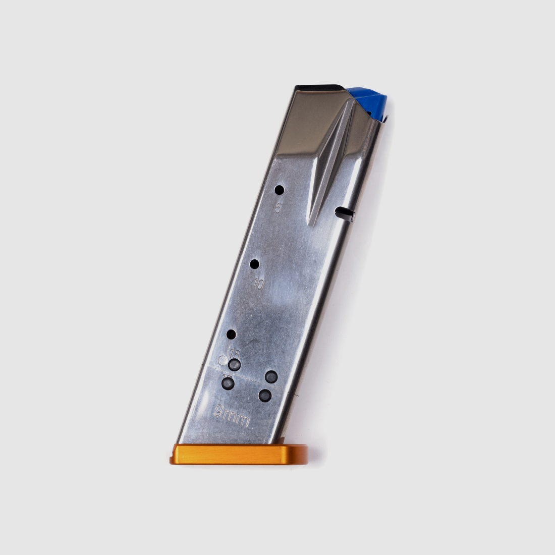 Chargeur CZ Shadow 2 Orange 19 coups, 9mm Para base orange