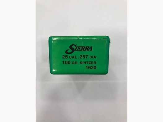SIERRA Pociski Kal. 25 mm 100 gr SP