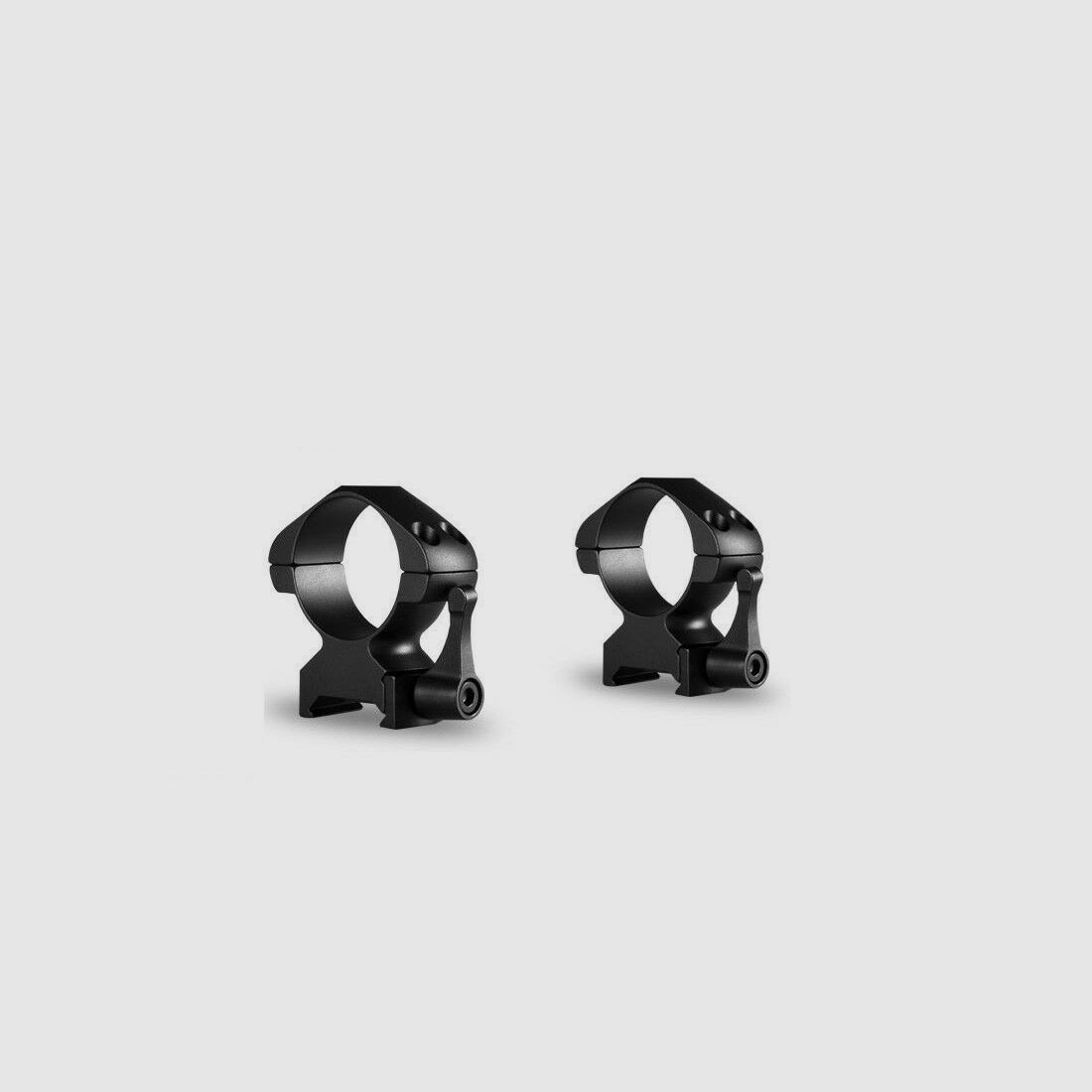 HAWKE 23017 Montajes de anillo de acero de 30 mm altos para riel Weaver