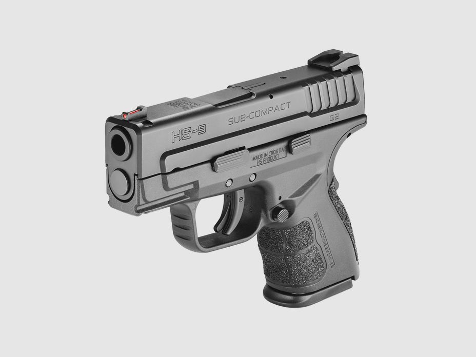 HS Pistol HS-9 G2 3.0, 9 mm Luger, black, SubCompact